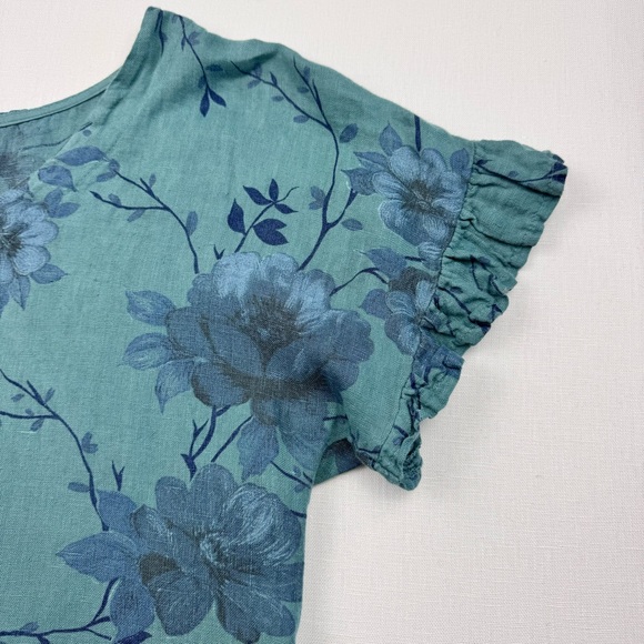 Valentina Naldi Italian Linen Top size Medium - Picture 13 of 16